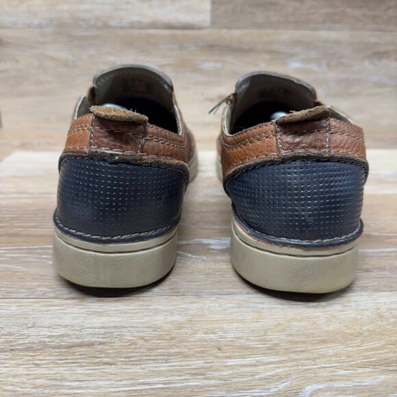 Clarks Kitna Easy Slip On  Brown Leather Loafers Men's Size 13 - Picture 3 of 8